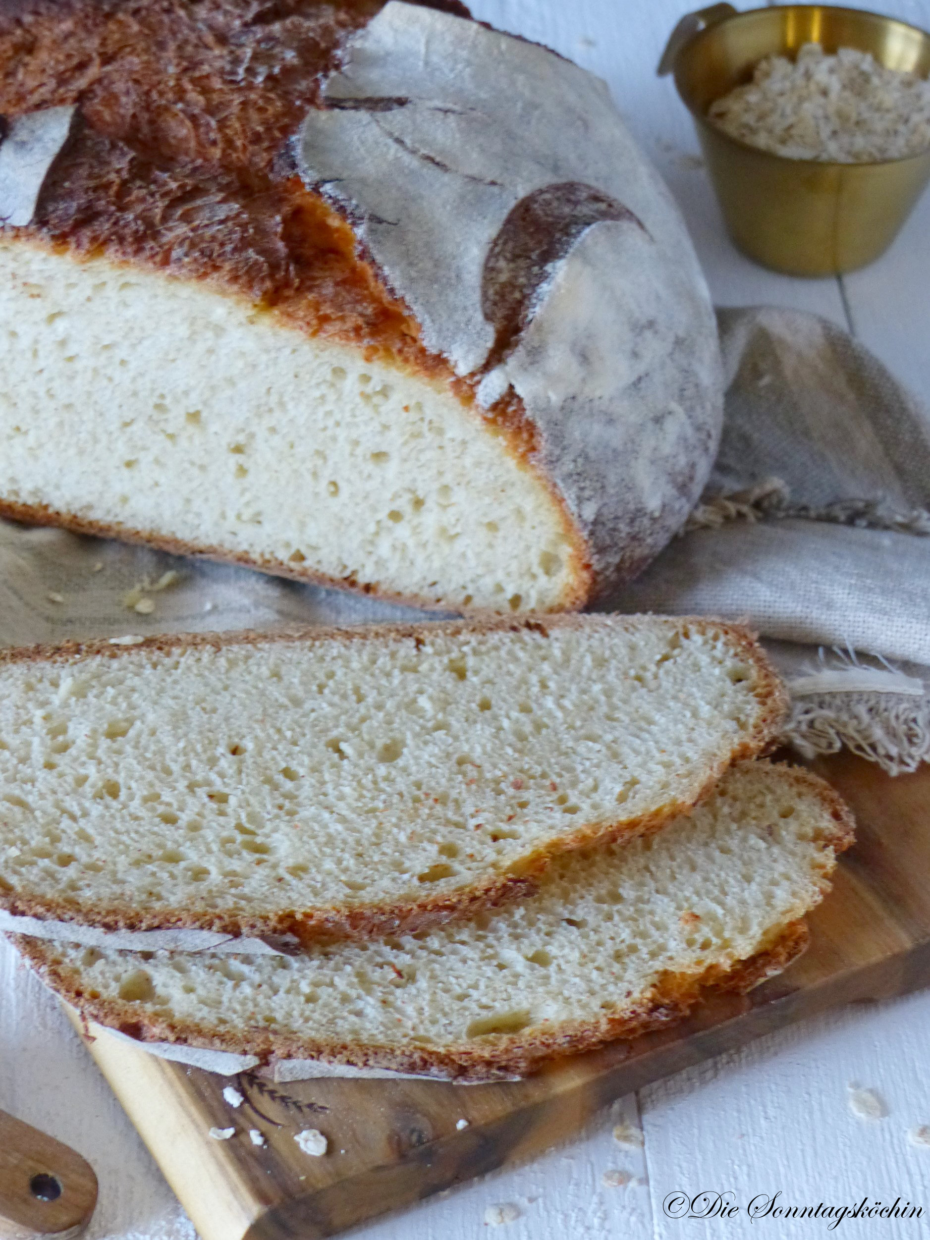 Haferflocken Buttermilch Brot – Die Sonntagsköchin